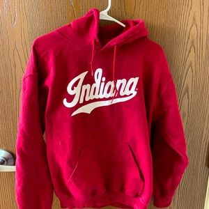 Red Indiana hoodie